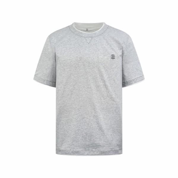 ✨브루넬로쿠치넬리 남성 라운드 티셔츠 - Brunello Cucinelli Mens Round Tshirt - brc13544x
