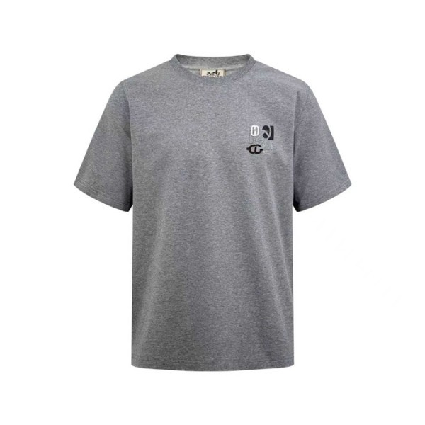 ✨에르메스 남성 라운드 반팔티 - Hermes Mens Round Tshirt - hec13587x