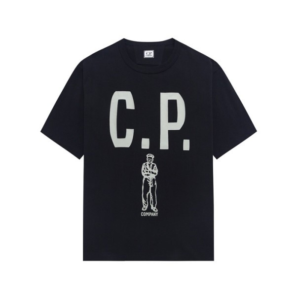 ✨CP컴퍼니 남성 라운드 반팔티 - CP Company Mens Round Tshirt - cpc13623x