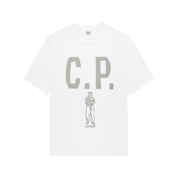 ✨CP컴퍼니 남성 라운드 반팔티 - CP Company Mens Round Tshirt - cpc13624x