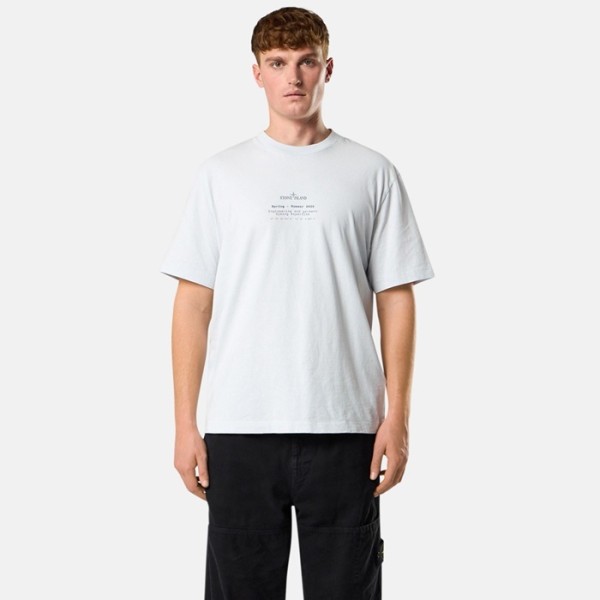 ✨스톤아일랜드 남성 라운드 반팔 티셔츠 - Stone Island Mens Round Tshirt - stc13644x