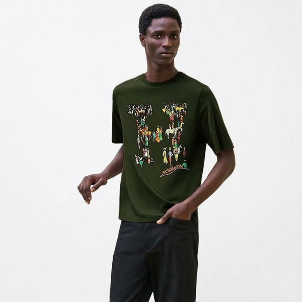 ✨에르메스 남성 라운드 반팔티 - Hermes Mens Round Tshirt - hec13668x