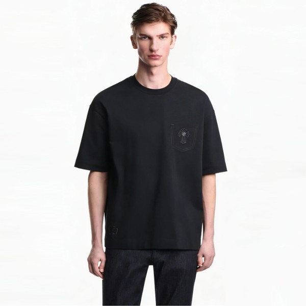 ✨크롬하츠 남성 라운드 반팔티 - Chrom Hearts Mens Round Tshirt - chc13672x