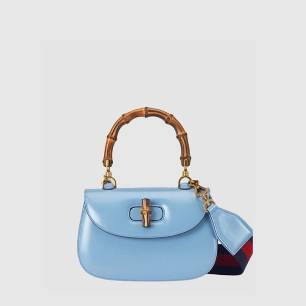 ✨구찌 여성 뱀부 스몰 탑 핸들백 - Gucci Womens Bamboo Small Top Handle Bag - gub14693x