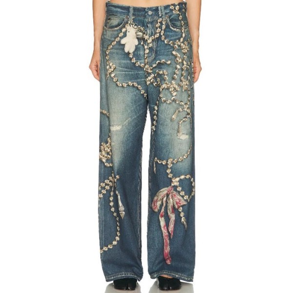 ✨아크네 남/녀 트롱프뢰유 청바지 - Acne Studios Unisex Trompe-L’ŒIL Jeans - anc13711x