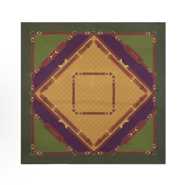 ✨구찌 여성 스퀘어 스카프 - Gucci Womens Square Scarf - acc7013x
