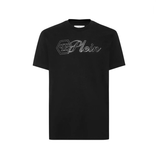 ✨필립플레인 남성 라운드 반팔티 - Philipp-plein Mens Round Tshirt - phc13761x