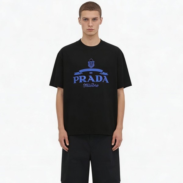 ✨프라다 남성 라운드 반팔티 - Prada Mens Round Tshirt - prc13805x