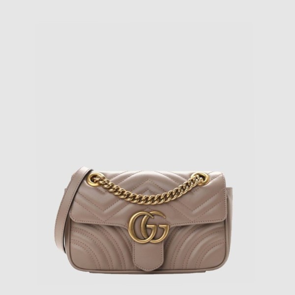 ✨구찌 여성 GG 마몽 마틀라세 미니 숄더백 - Gucci Womens GG Marmont Matelassé Mini Shoulder Bag - gub14738x