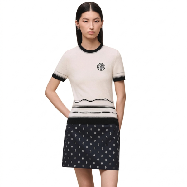 ✨에르메스 여성 크루넥 반팔티 - Hermes Womens Round Tshirt - hec13967x