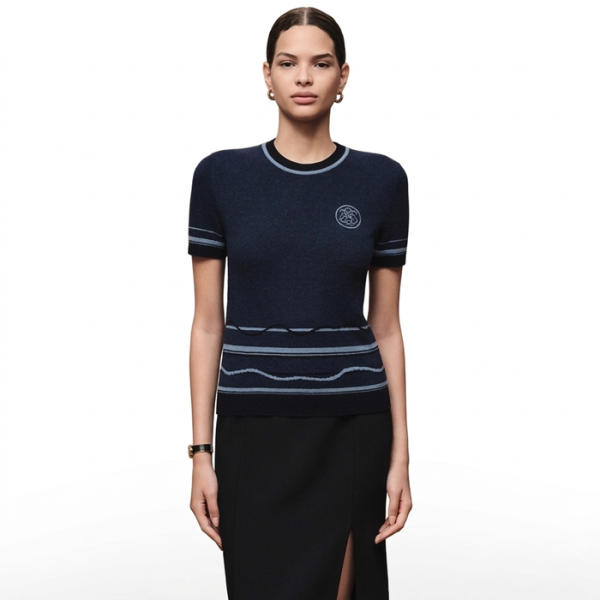 ✨에르메스 여성 크루넥 반팔티 - Hermes Womens Round Tshirt - hec13969x