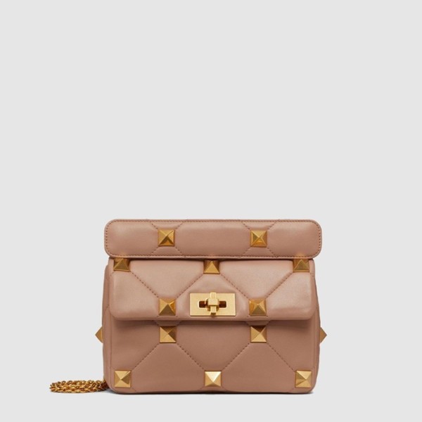 ✨발렌티노 여성 미디엄 로만 스터드 체인 숄더 백 - Valentino Womens Medium Roman Studded Chain Shoulder Bag - vab14834x