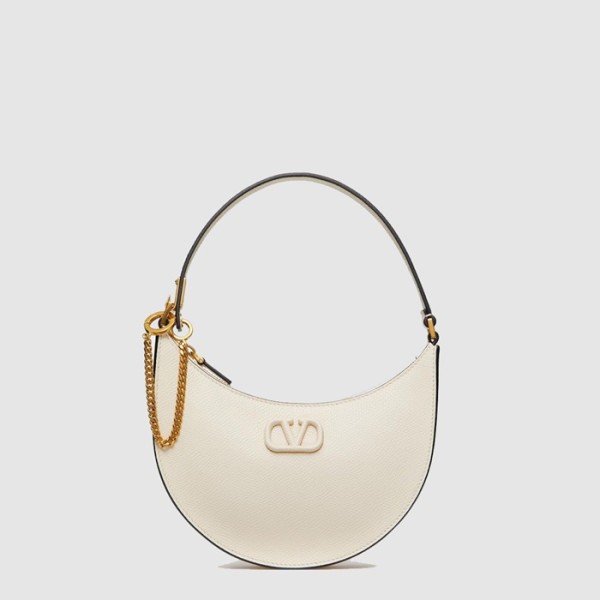 ✨발렌티노 여성 미니 브이로고 시그니처 호보백 - Valentino Womens Mini V-Logo Signature Hobo Bag - vab14852x