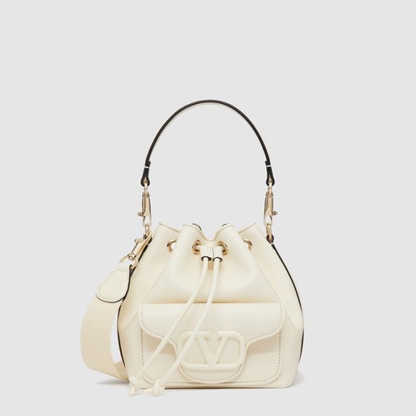 ✨발렌티노 여성 로코 가죽 버킷백 - Valentino Womens Rocco Leather Bucket Bag - vab14858x
