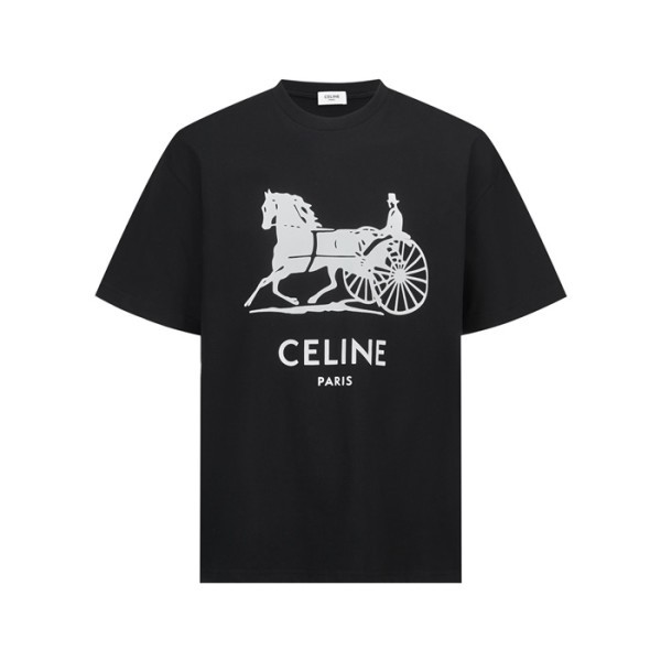 ✨셀린느 남성 반팔 티셔츠 - Celine Mens Round Tshirt - cec14084x
