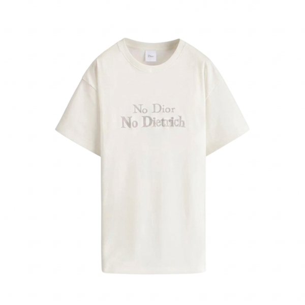 ✨디올 여성 라운드 반팔티 - Dior Womens Round Tshirt - dic14097x