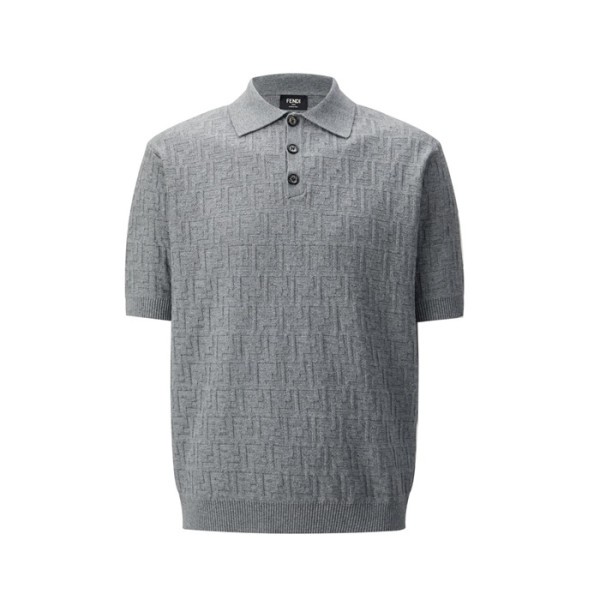 ✨펜디 남성 폴로 반팔 티셔츠 - Fendi Mens Polo Tshirt - fec14128x