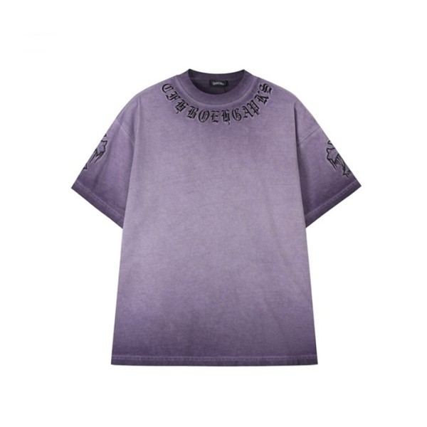 ✨크롬하츠 남성 라운드 반팔티 - Chrom Hearts Mens Round Tshirt - chc14146x