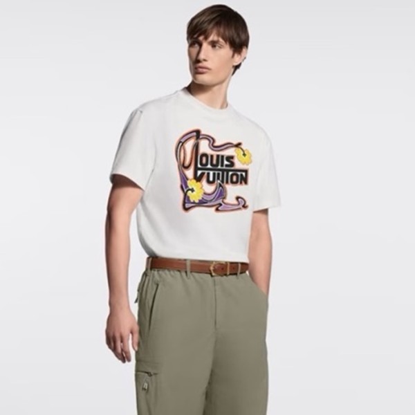 ✨루이비통 남성 라운드 반팔티 - Louis vuitton Mens Round Tshirt - lvc14192x