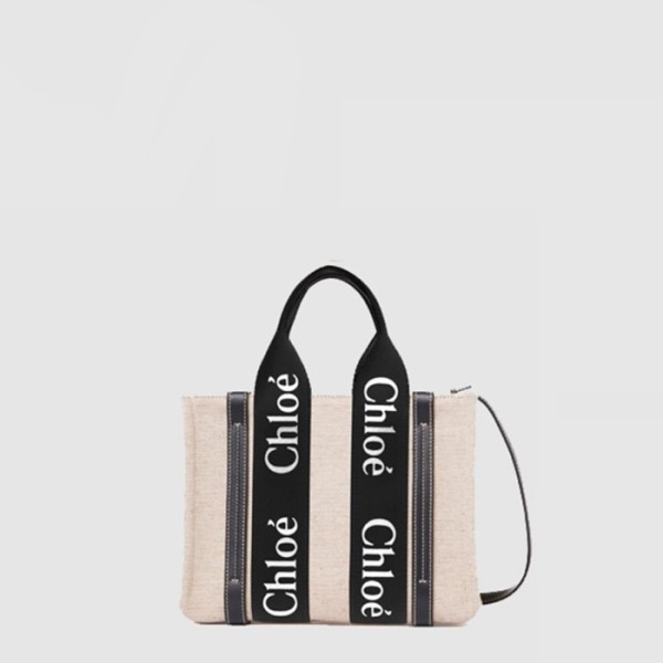 ✨끌로에 여성 우디 스트랩 토트 백 스몰 - Chloe Womens Woody Strap Tote Bag Small - chb15083x