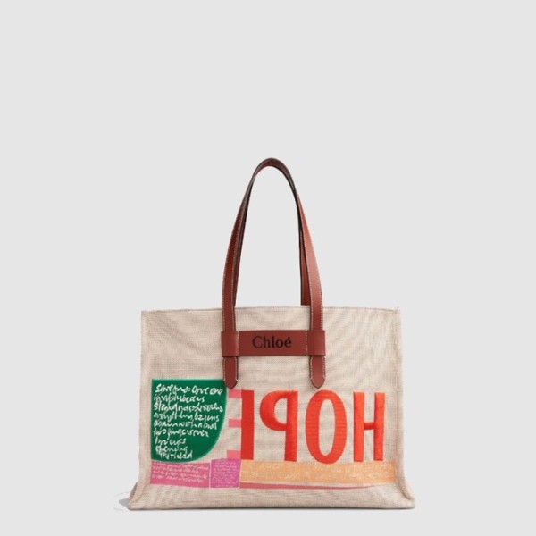 ✨끌로에 여성 우디 토트 백 라지 - Chloe Womens Woody Tote Bag Large - chb15118x