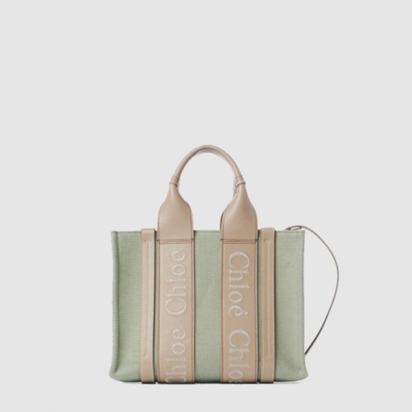 ✨끌로에 여성 우디 스트랩 토트 백 스몰 - Chloe Womens Woody Strap Tote Bag Small - chb15121x