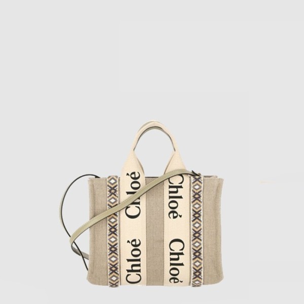✨끌로에 여성 우디 스트랩 토트 백 스몰 - Chloe Womens Woody Strap Tote Bag Small - chb15130x